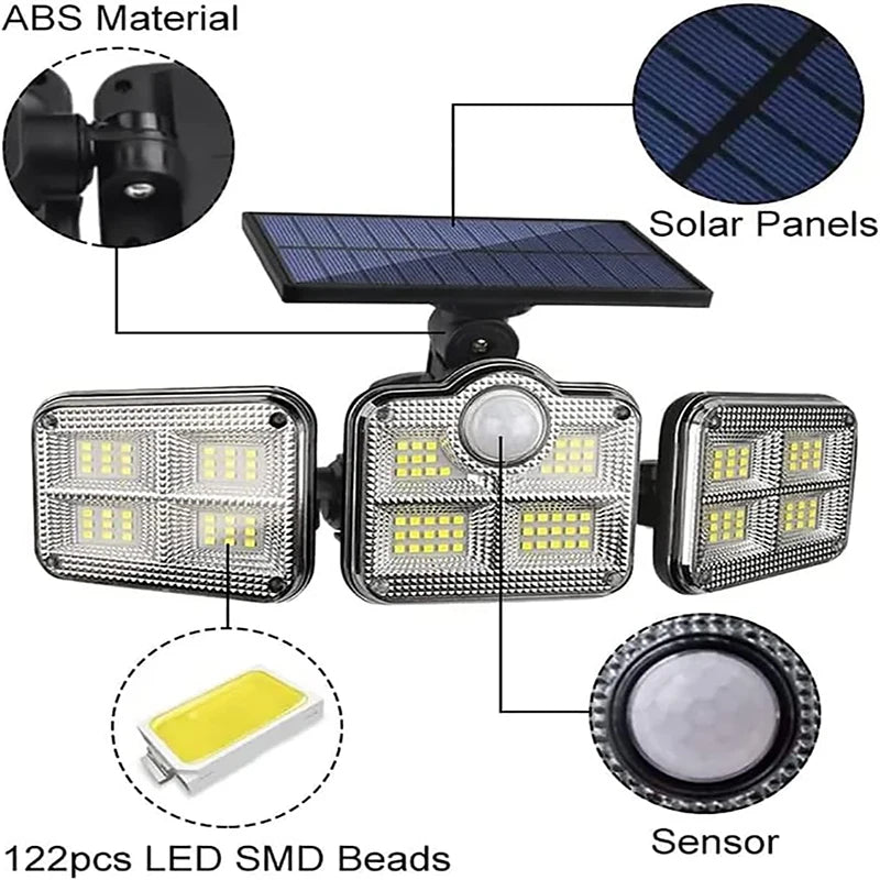 KELVRA™ Solar Outdoor Flood Light