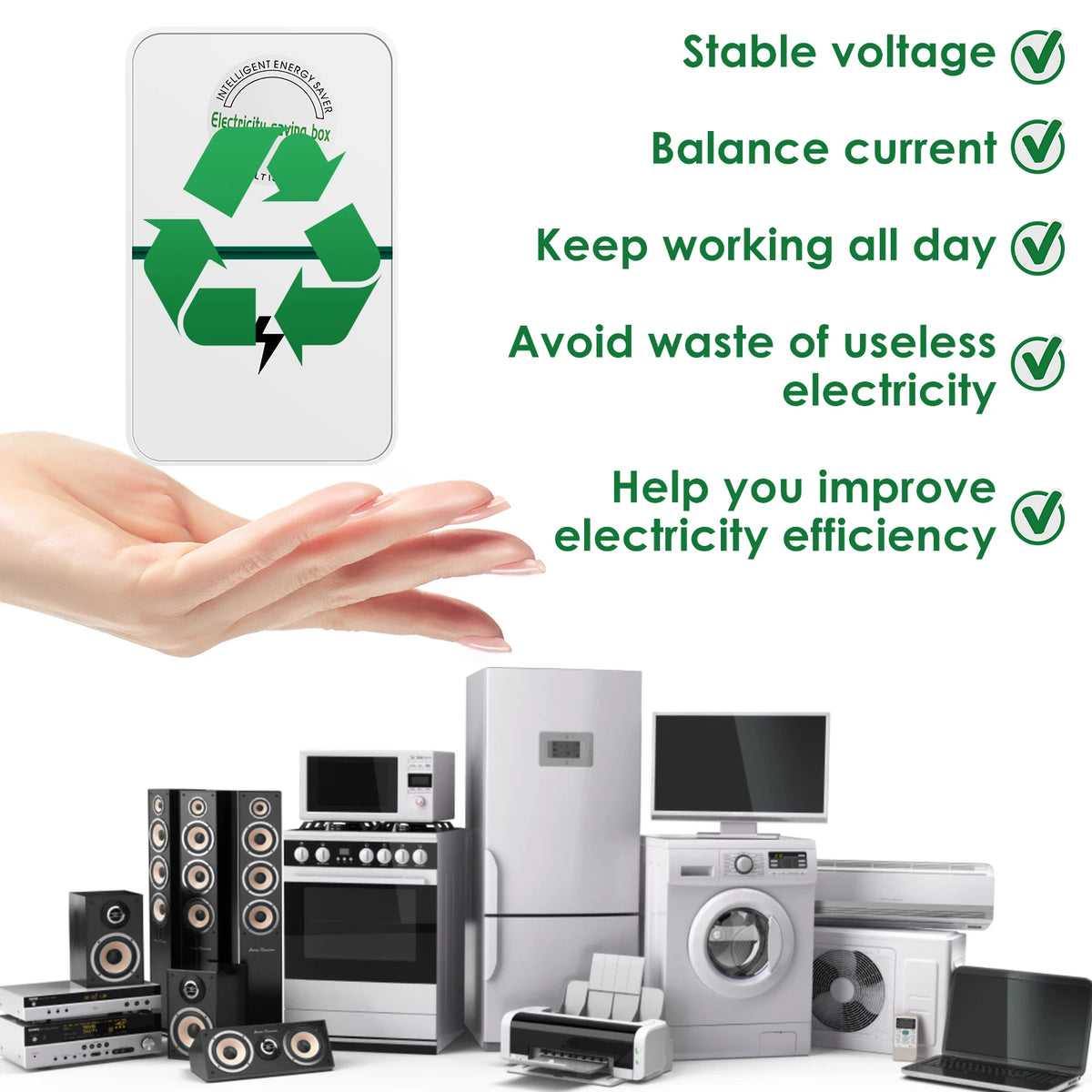 KELVRA™ Home Power Saver Plug