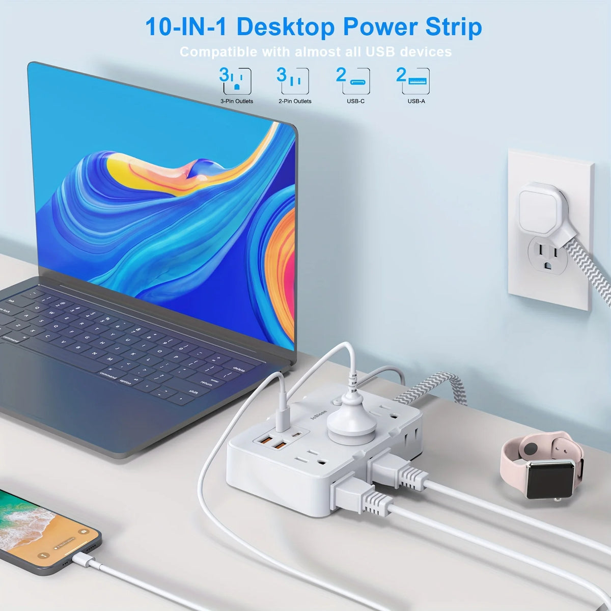 KELVRA™ Smart Power Strip