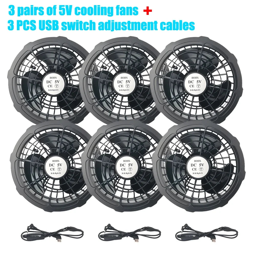 KELVRA™ Cooling Vest Fan System