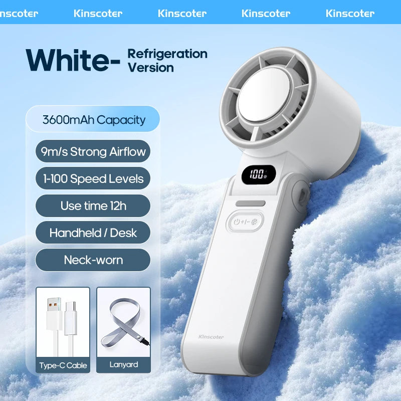 KELVRA™ Turbo Handheld Cooling Fan